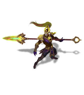 Citrine Cosmic Defender Xin Zhao chroma