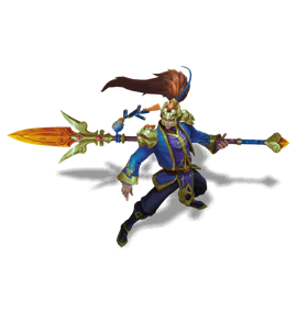 Sapphire Firecracker Xin Zhao chroma