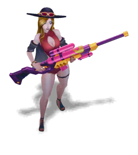 Ruby Pool Party Caitlyn chroma