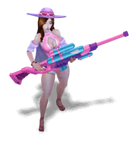 Rose Quartz Pool Party Caitlyn chroma