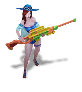 Aquamarine Pool Party Caitlyn chroma