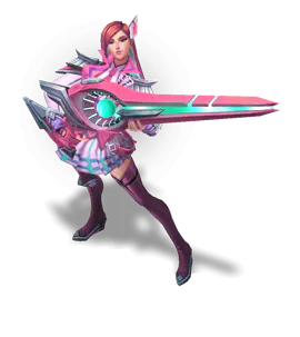 Rose Quartz Battle Academia Caitlyn chroma