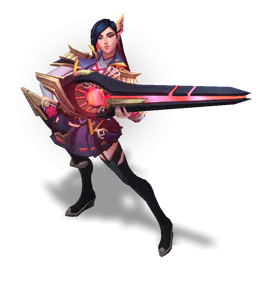 Obsidian Battle Academia Caitlyn chroma