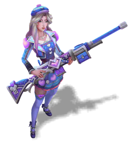 Sapphire Heartthrob Caitlyn chroma