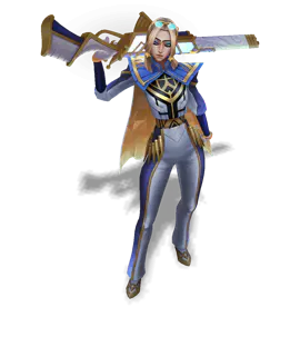 Stellar Prestige Arcane Commander Caitlyn chroma