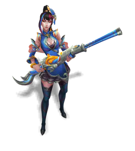 Sapphire Firecracker Caitlyn chroma