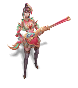 Rose Quartz Firecracker Caitlyn chroma