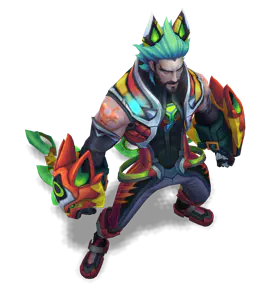 Ruby Battle Wolf Sylas chroma