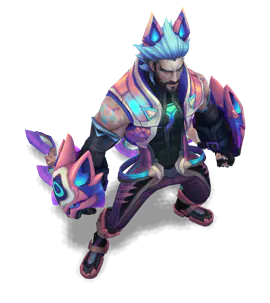 Rose Quartz Battle Wolf Sylas chroma