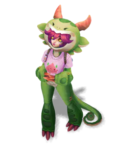 Emerald Cosplayer Neeko chroma