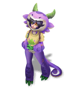 Amethyst Cosplayer Neeko chroma
