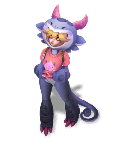 Obsidian Cosplayer Neeko chroma
