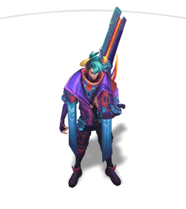 Tanzanite Lunar Beast Aphelios chroma
