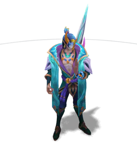Turquoise Spirit Blossom Aphelios chroma