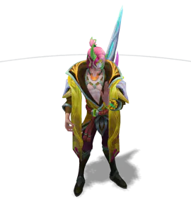 Catseye Spirit Blossom Aphelios chroma