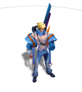 Aquamarine HEARTSTEEL Live My Life Aphelios chroma
