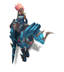 Aquamarine Battle Queen Rell chroma