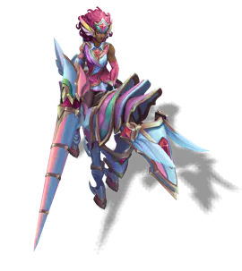 Rose Quartz Star Guardian Rell chroma