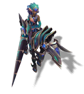 Turquoise Star Guardian Rell chroma