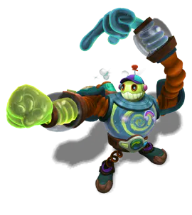 Turquoise Bubble Bash Blitzcrank chroma