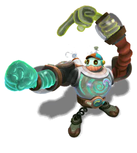 Pearl Bubble Bash Blitzcrank chroma