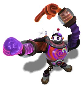 Obsidian Bubble Bash Blitzcrank chroma