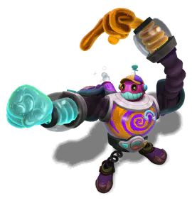 Tanzanite Bubble Bash Blitzcrank chroma
