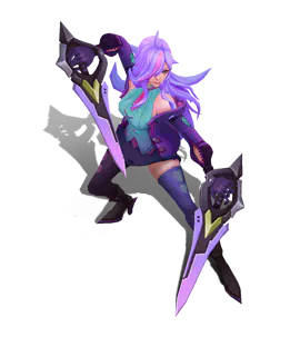 Tanzanite Battle Academia Katarina chroma