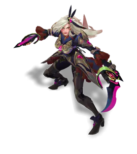 Obsidian Battle Queen Katarina chroma