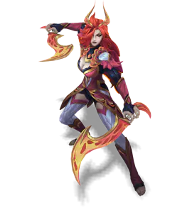 Ruby Faerie Court Katarina chroma