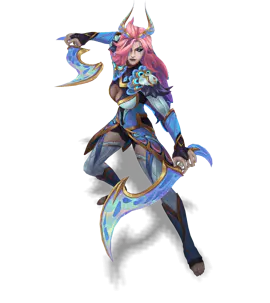 Aquamarine Faerie Court Katarina chroma