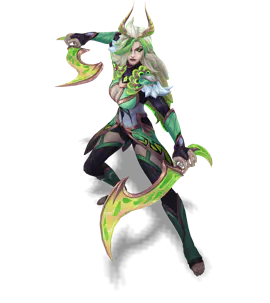 Emerald Faerie Court Katarina chroma