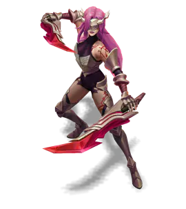 Rose Quartz Chosen of the Wolf Katarina chroma