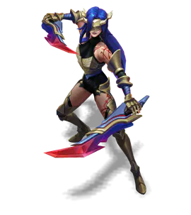 Sapphire Chosen of the Wolf Katarina chroma