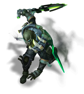 Emerald PsyOps Pyke chroma