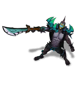 Turquoise Fright Night Pyke chroma