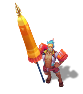 Ruby Pool Party Jarvan IV chroma
