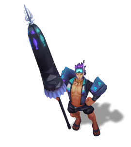 Obsidian Pool Party Jarvan IV chroma
