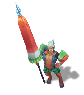 Peridot Pool Party Jarvan IV chroma