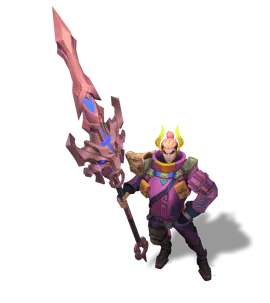 Rose Quartz Lunar Beast Jarvan IV chroma