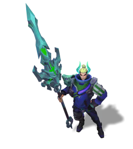 Sapphire Lunar Beast Jarvan IV chroma