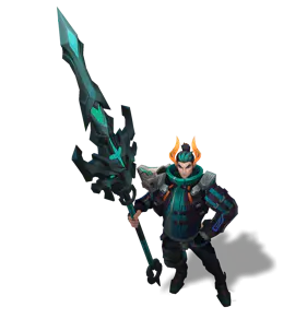Obsidian Lunar Beast Jarvan IV chroma