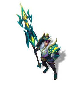 Turquoise Mythmaker Jarvan IV chroma