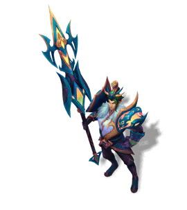 Sapphire Mythmaker Jarvan IV chroma