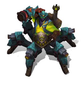 Turquoise High Noon Urgot chroma