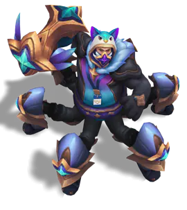 Obsidian Pajama Guardian Cosplay Urgot chroma