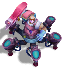 Rose Quartz Urgot the Clogfather chroma