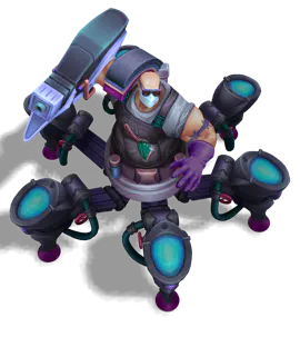Obsidian Urgot the Clogfather chroma