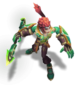 Emerald Battle Academia Wukong chroma