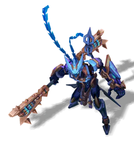 Sapphire Mecha Kingdoms Wukong chroma